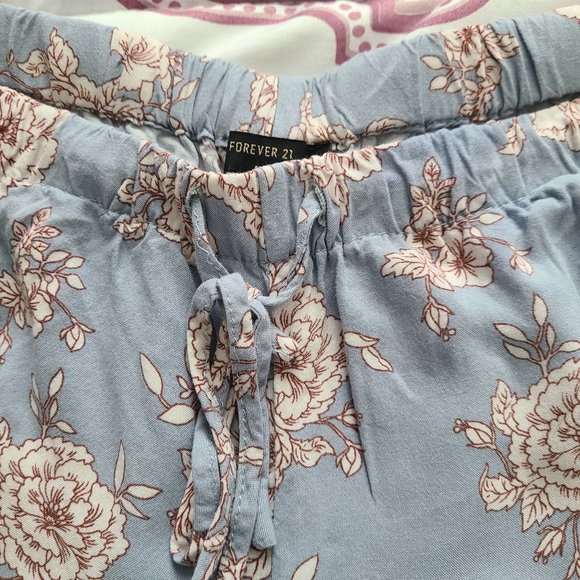 Forever21 Floral Pajama Shorts - Picture 5 of 14